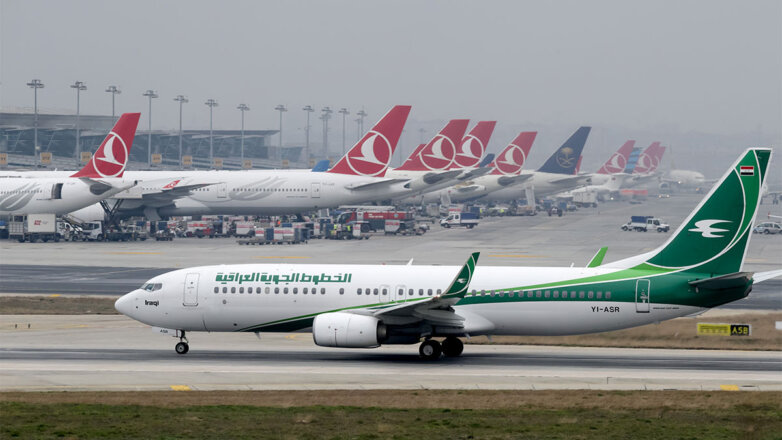 В аэропорту Стамбула отменили рейсы из-за погоды