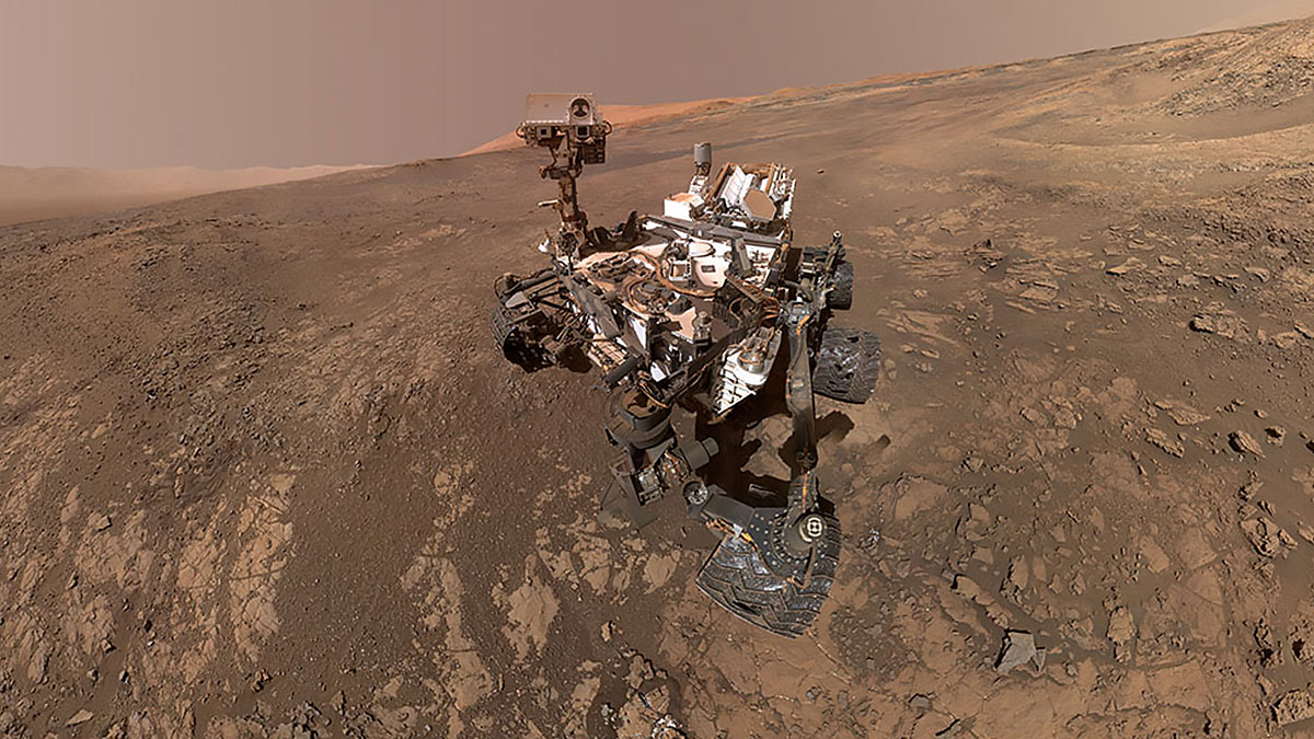 Исследование Марса ровером Curiosity
