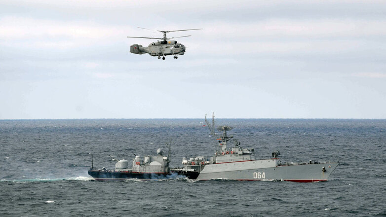 Россия провела учения по атаке подводной лодки в Черном море