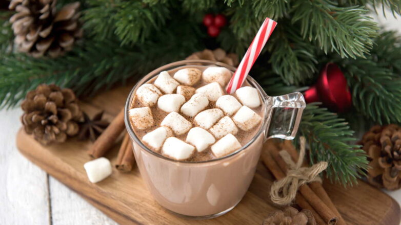 Новогодняя кухня: рецепт рождественского какао с маршмеллоу и "перчинкой"