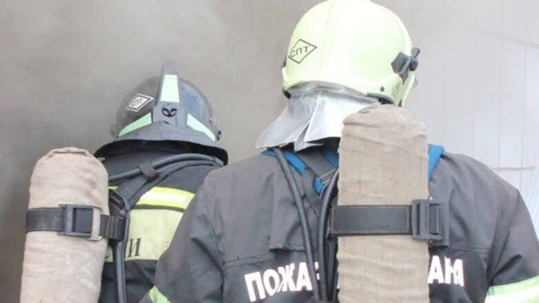 На нескольких участках шахты "Листвяжная" произошел пожар
