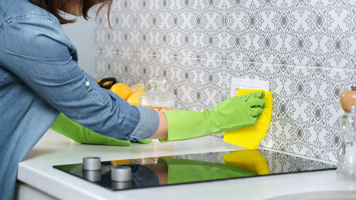 Способы отмыть кухонный фартук