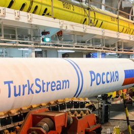 Экспорт российского газа в Европу по "Турецкому потоку" достиг рекордного уровня