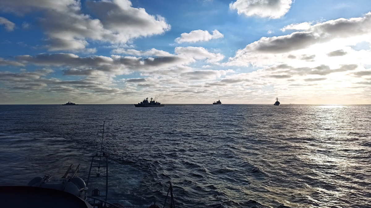 Корабли Украины, США, Турции и Румынии провели учения в Черном море