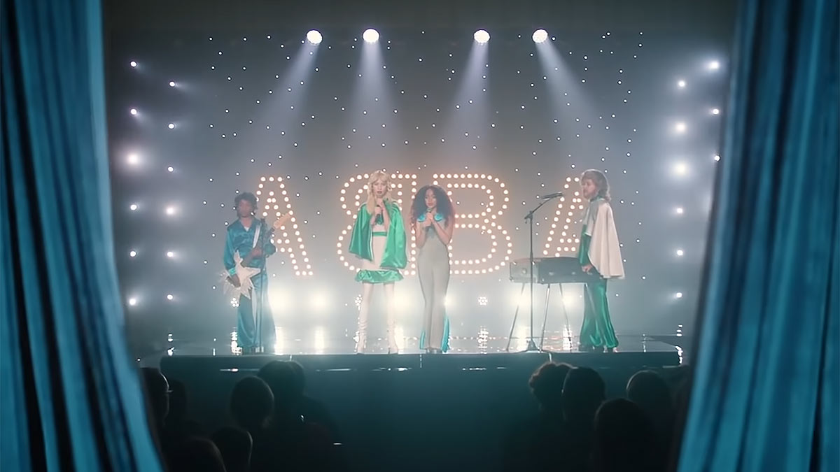 Рождественское видео группы ABBA