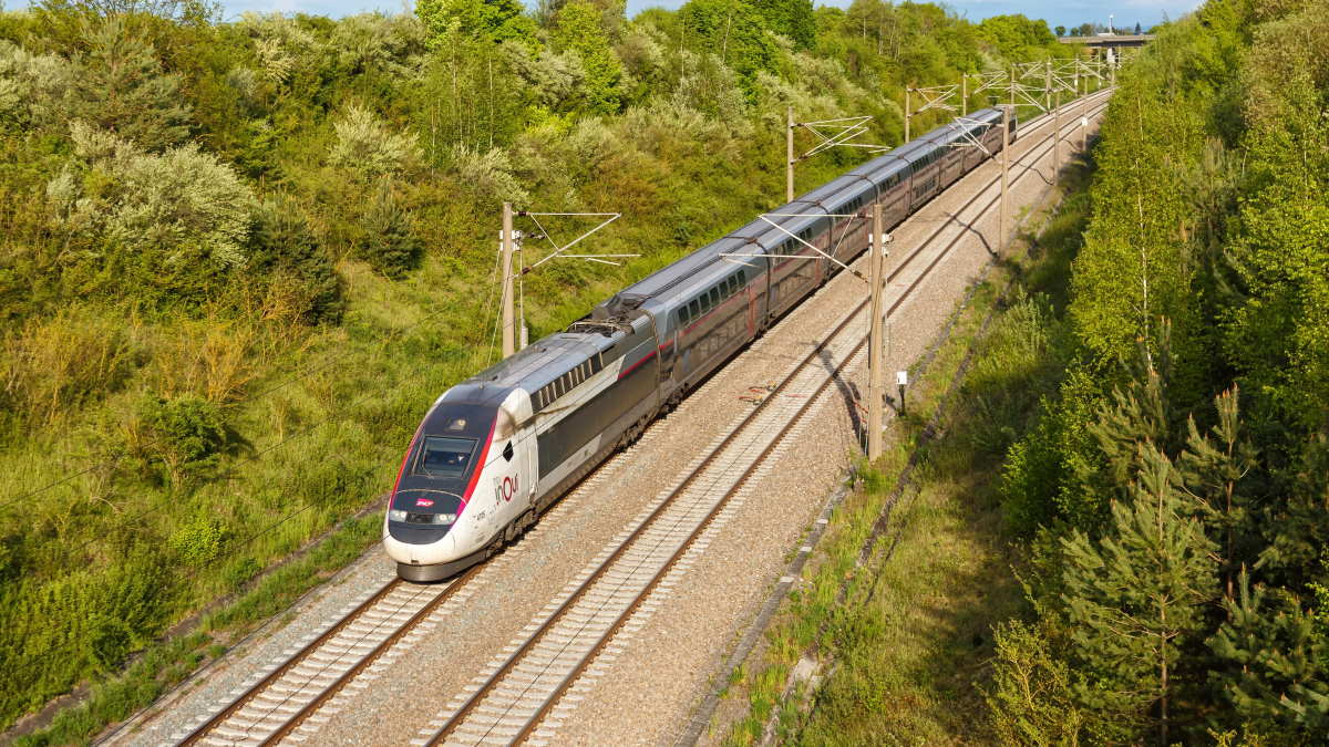Поезд TGV