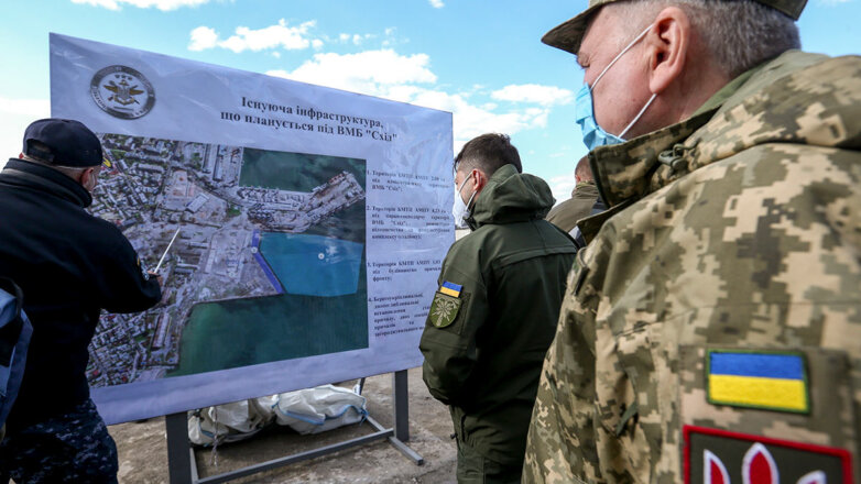 Украина начала строительство двух военно-морских баз на Азовском и Черном морях