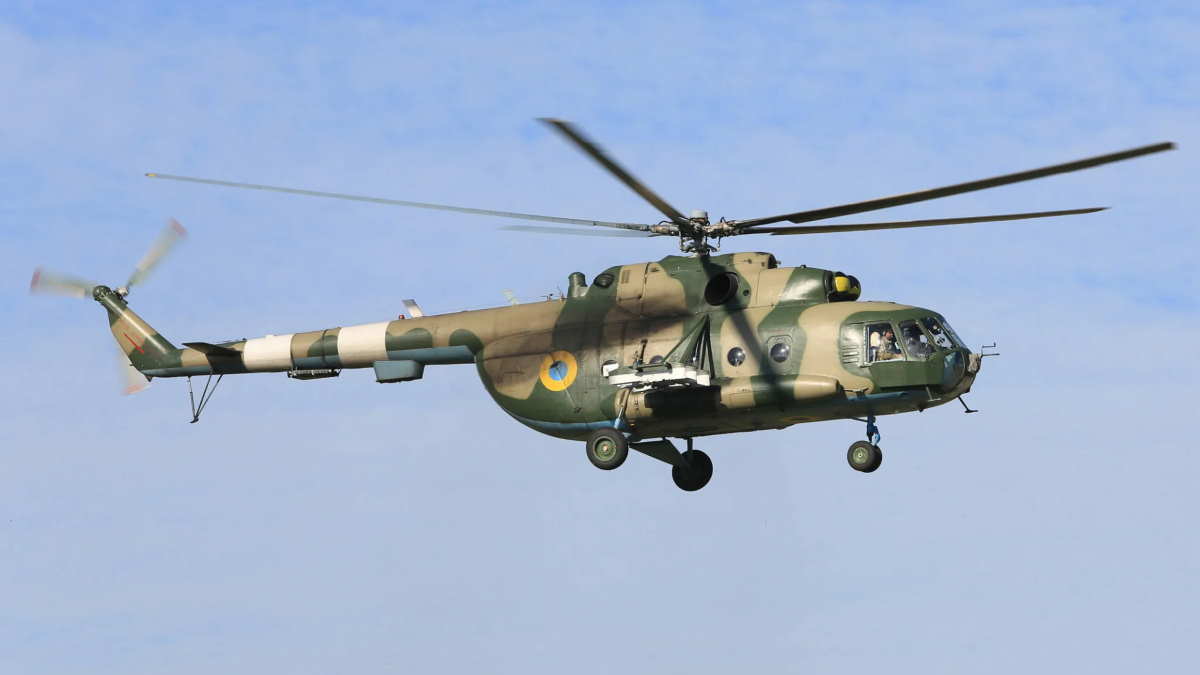 Украинский вертолёт Ми-8