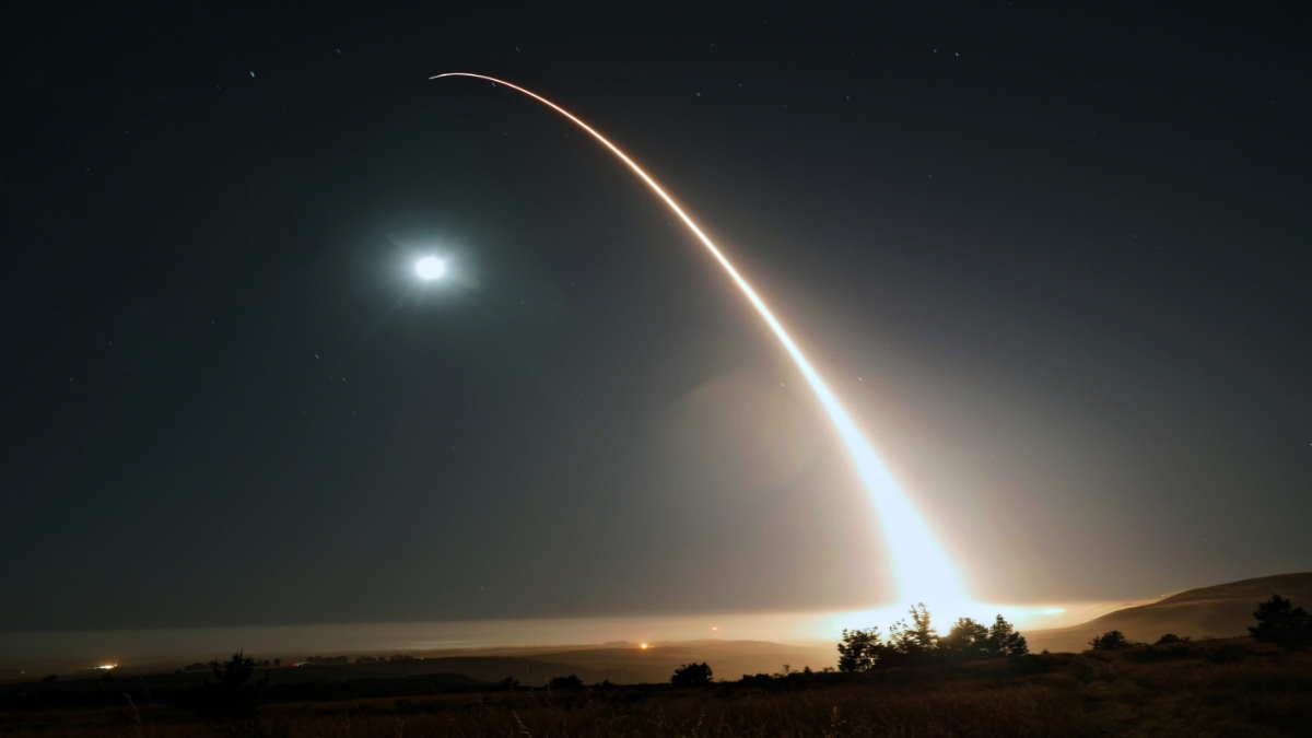 Запуск ракеты Minuteman III