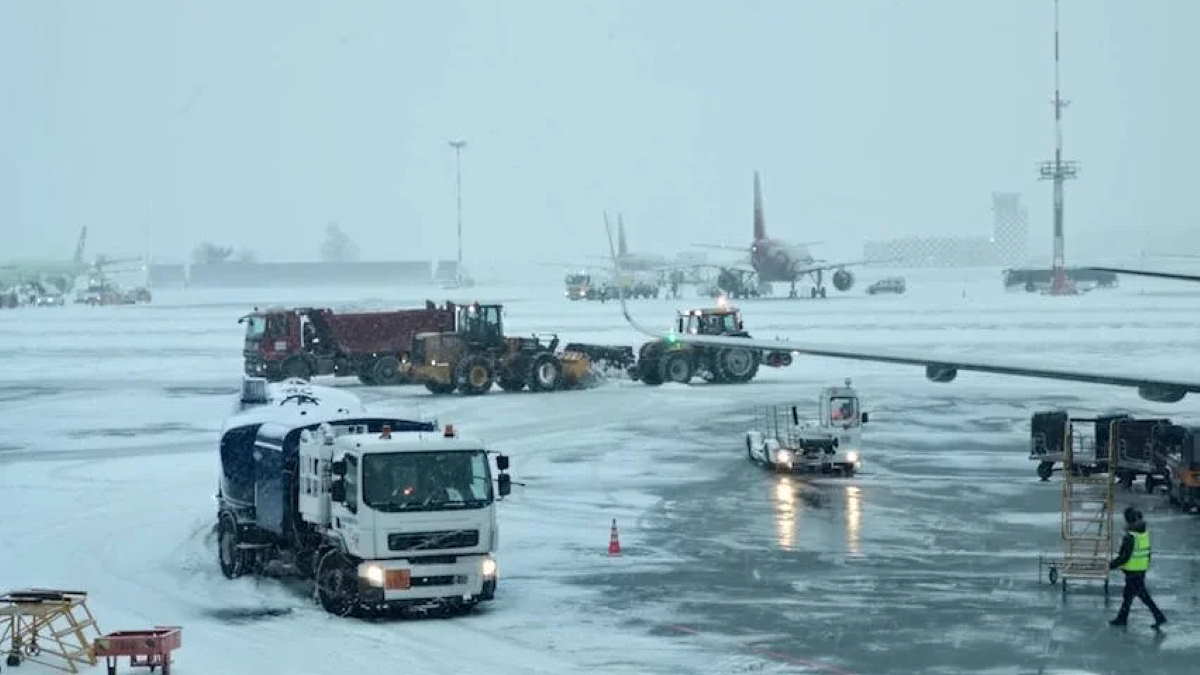 Из Петербурга не могут вылететь более 30 самолетов