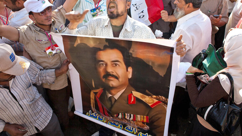 Фабрикация подробностей задержания Саддама Хусейна