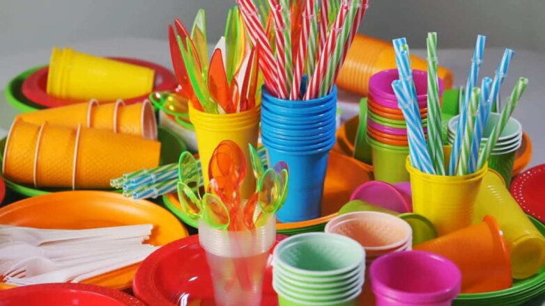 Запрет на одноразовую посуду и цветной неперерабатываемый пластик допустили в начале 2023 года