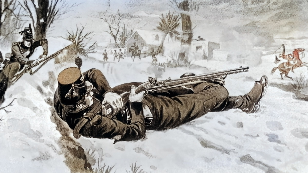 В 1809 году стрелок 95-й британской стрелковой дивизии Томас Планкетт с 600 метров сразил французского генерала Огюста де Кольбера