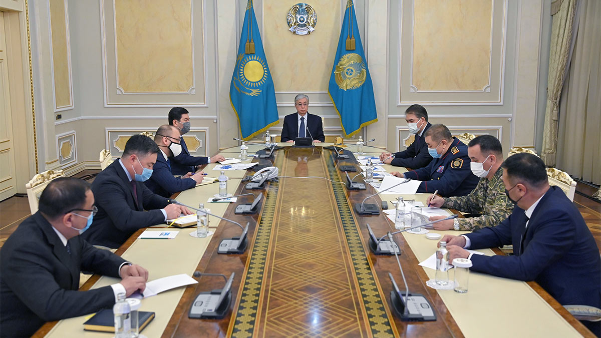 Заседание контртеррористического штаба, Казахстан