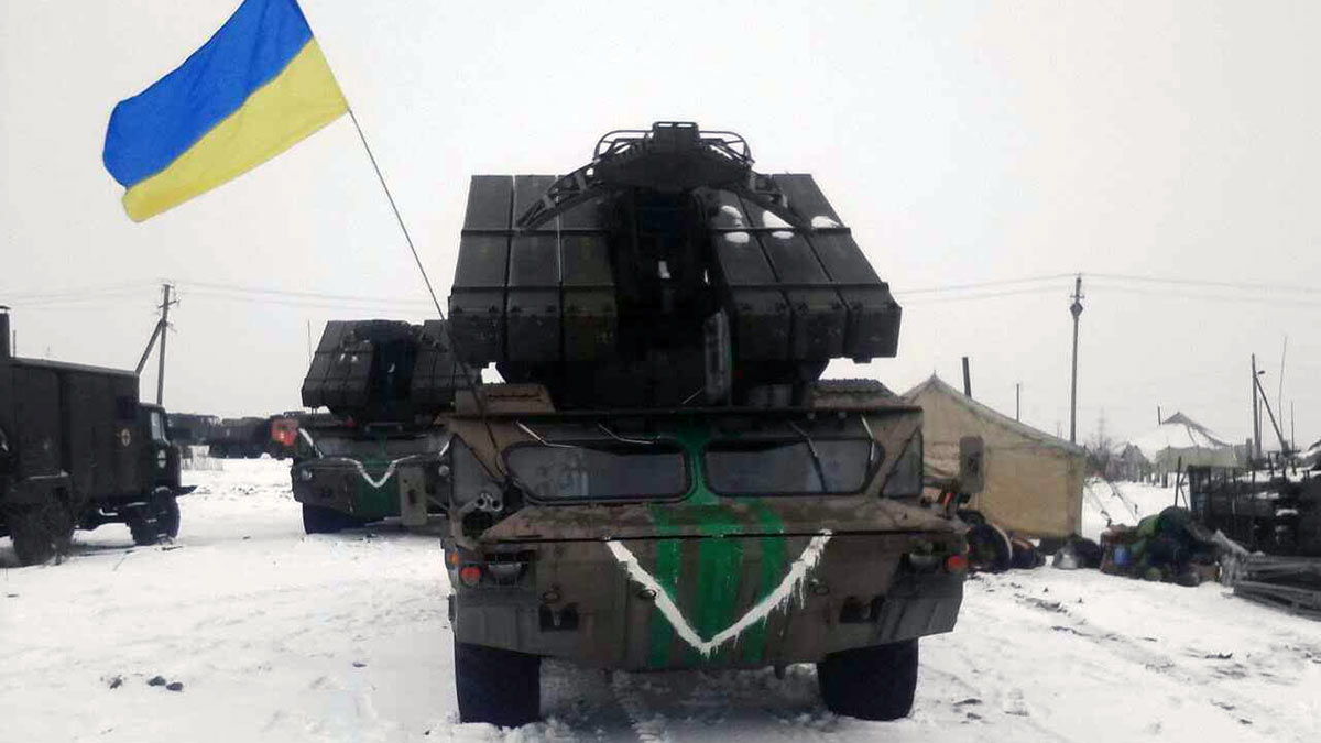 Украинские учения вблизи Крыма с использованием систем ПВО