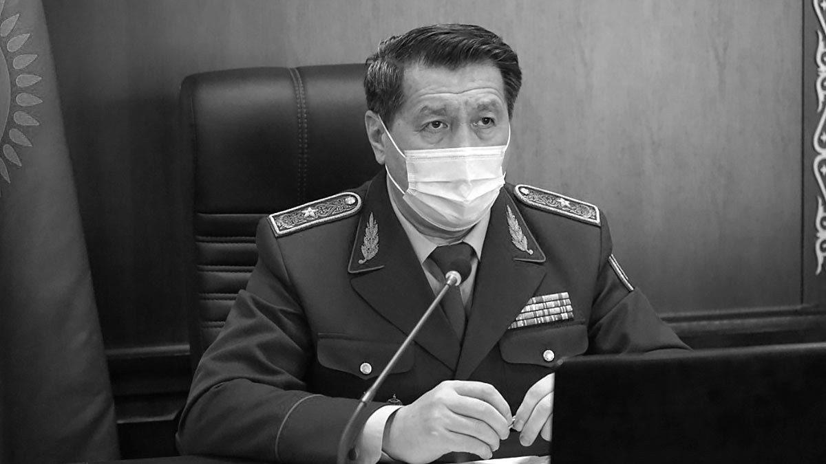 Начальник департамента полиции Жамбылской области Жанат Сулейменов