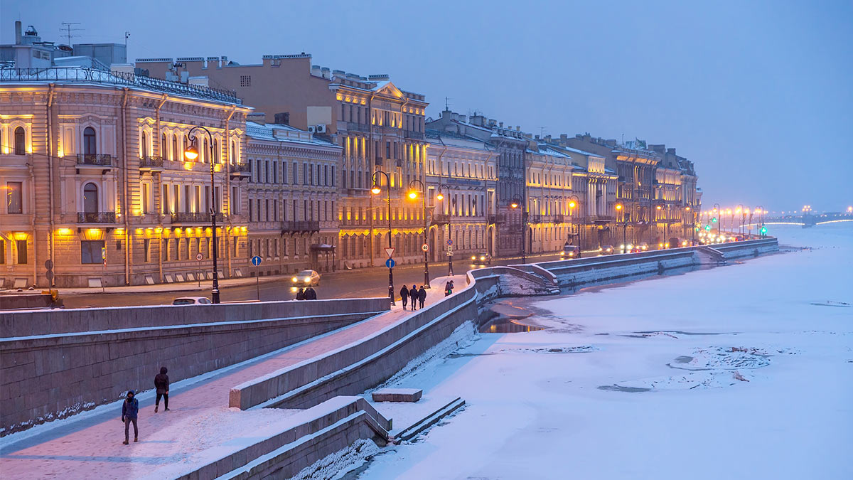 Санкт-петербург зима