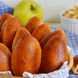 30 минут на кухне: быстрые яблочные пирожки