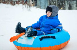 Зимняя идея: как сделать ватрушку для катания своими руками