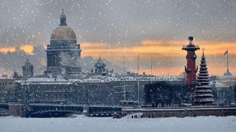 Жителей Санкт-Петербурга предупредили о метели и сильном снегопаде