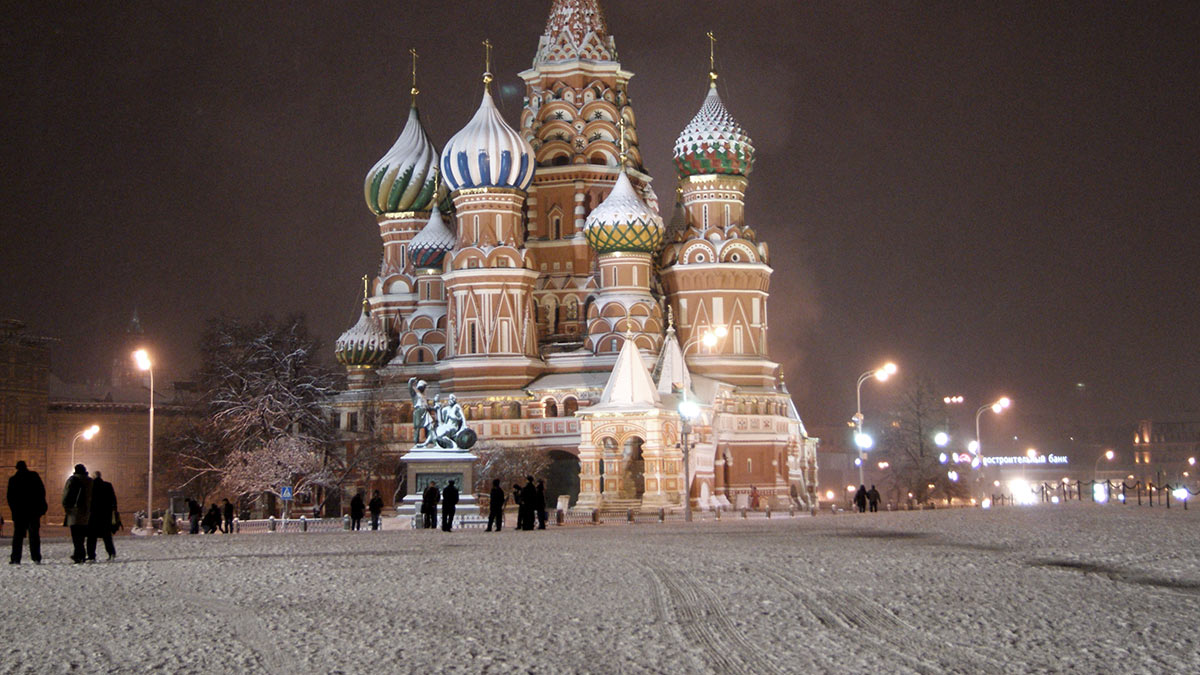 мороз в Москве