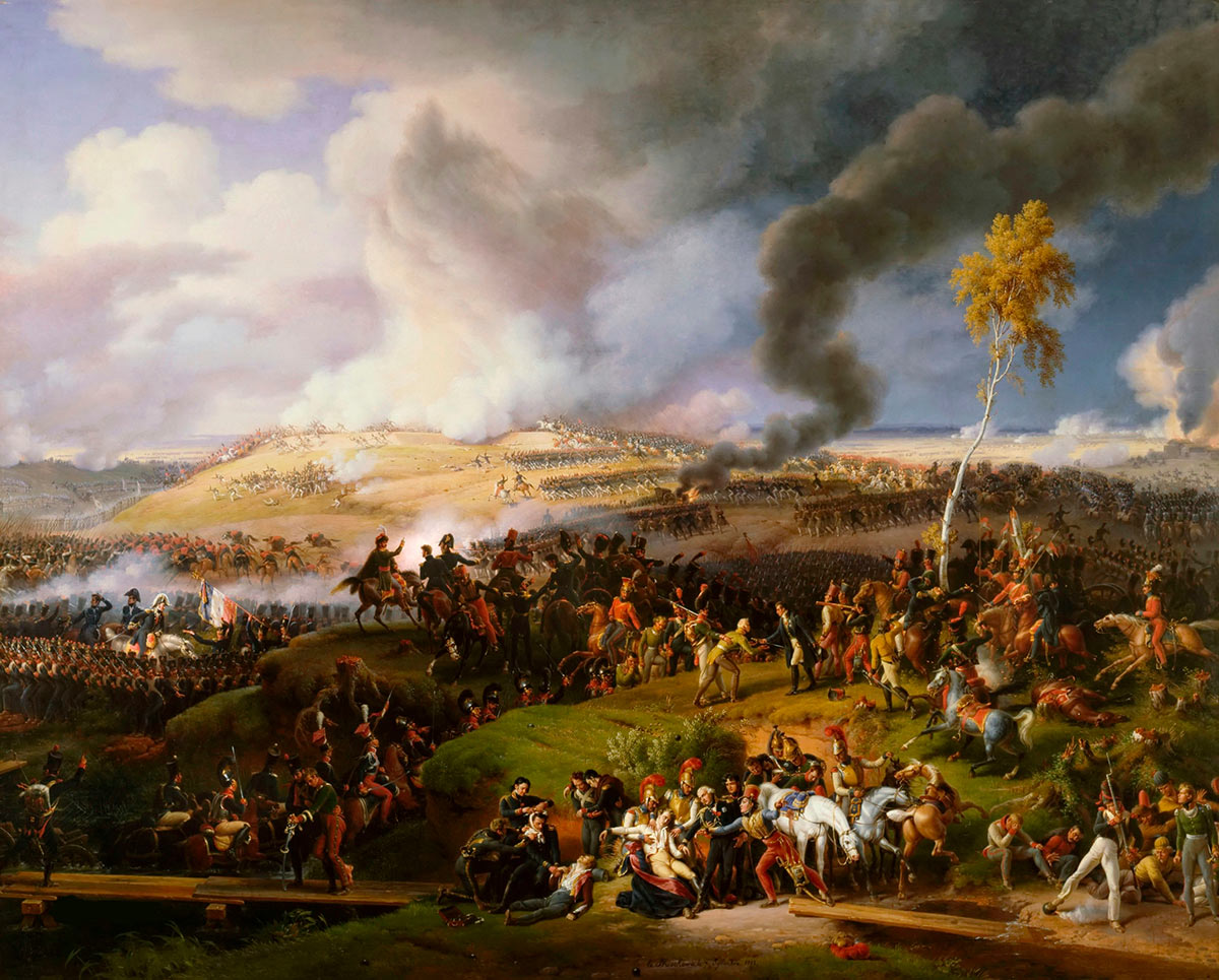 Картина Луи Франсуа Лежена Бородинское сражение 7 сентября 1812 года
