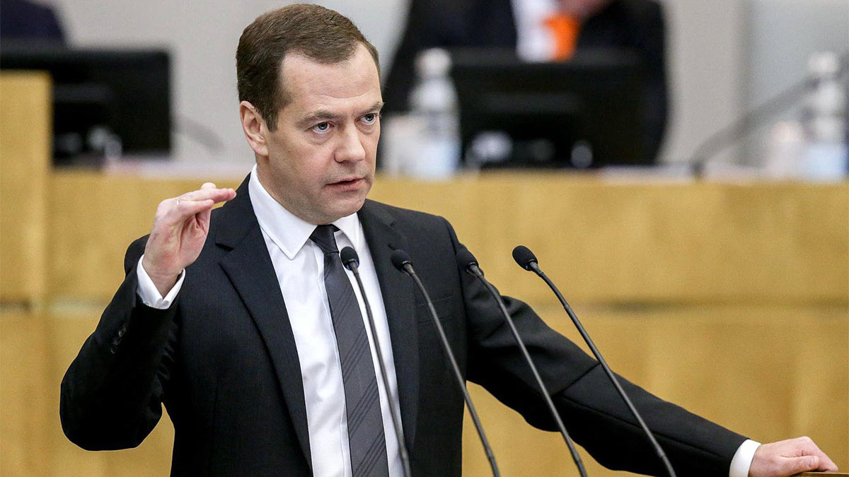 Председатель "Единой России", заместитель председателя Совета безопасности РФ Дмитрий Медведев