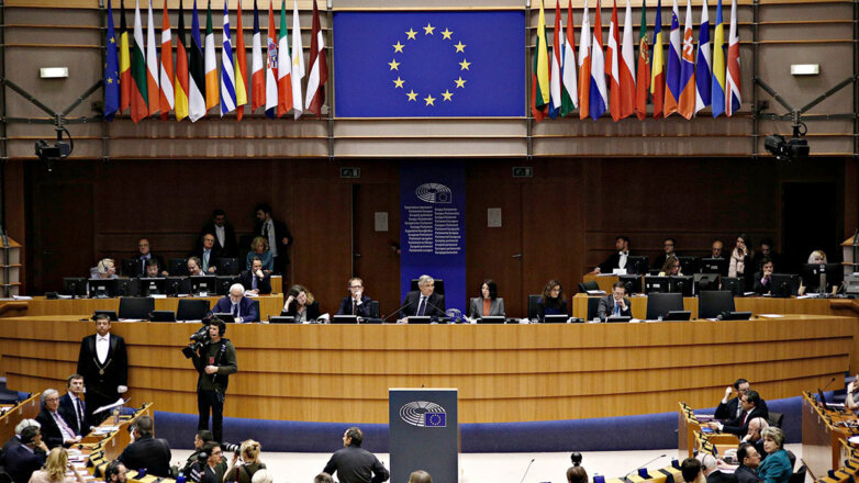 1017410 Европарламент ЕС заседание