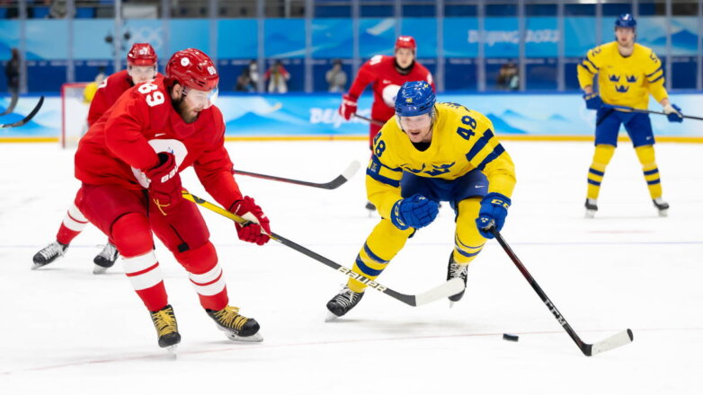 Российская хоккейная сборная вышла в финал олимпийского турнира
