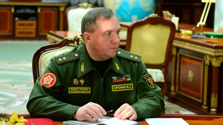Министр обороны Белоруссии Виктор Хренин