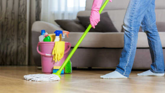 Чисто и быстро: уборка в квартире за 30 минут