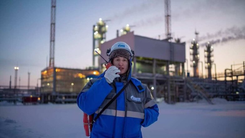 "Газпром" сообщил о значительном сокращении поставок газа за рубеж в январе 2022