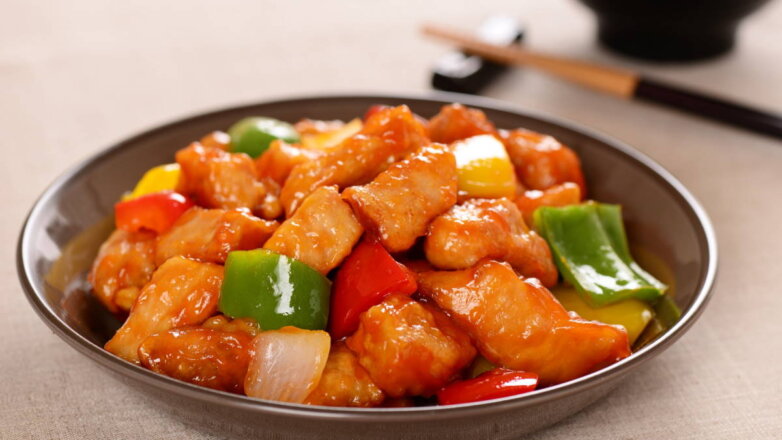 Праздничная кухня: свинина по-китайски в кисло-сладком соусе