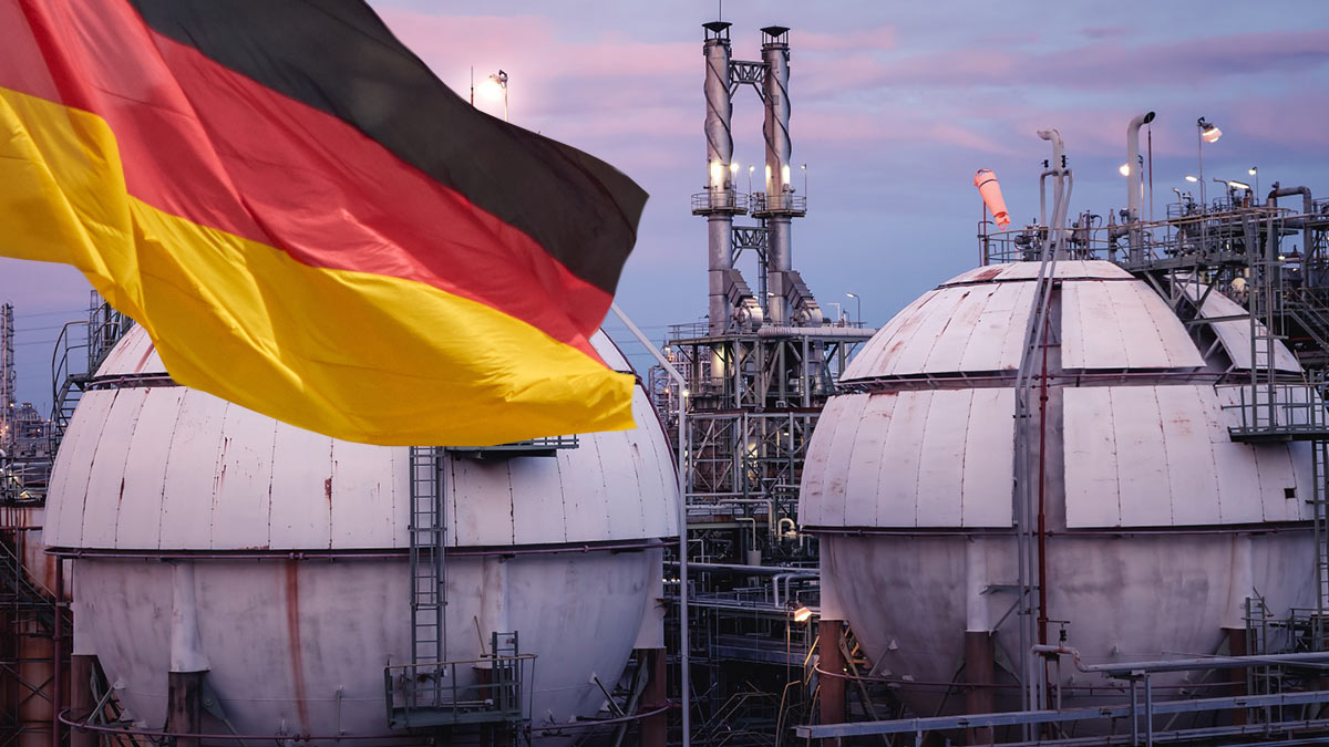 Газовое хранилище в Германии