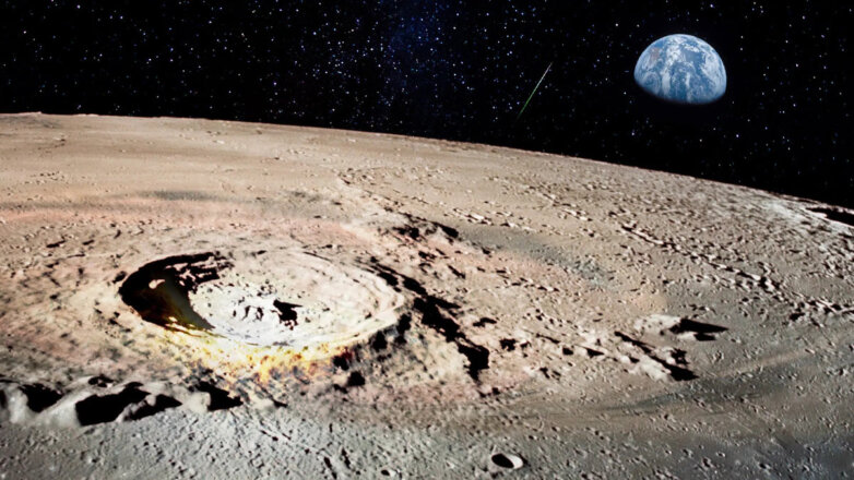 Астрофизики рассчитали последствия столкновения Falcon 9 с Луной
