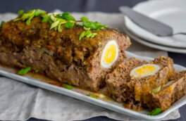 Праздничная кухня: мясной рулет в шотландском стиле