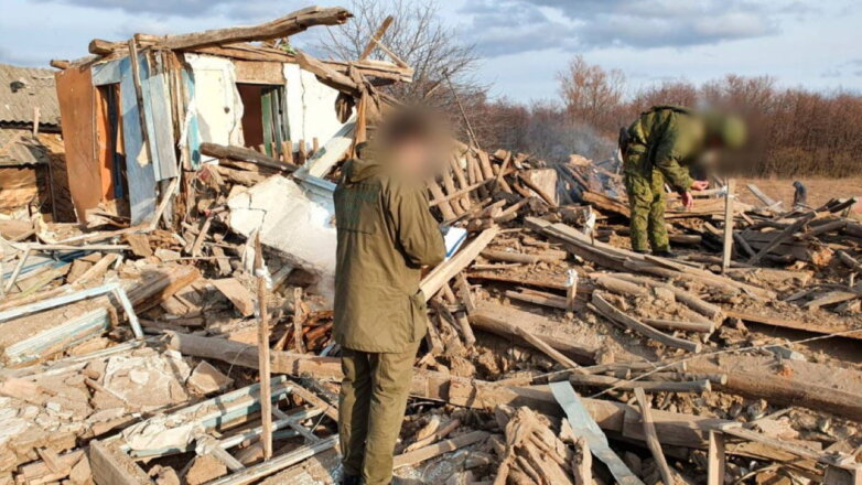 В Ростовской области в результате обстрела с территории Украины разрушены здания: видео