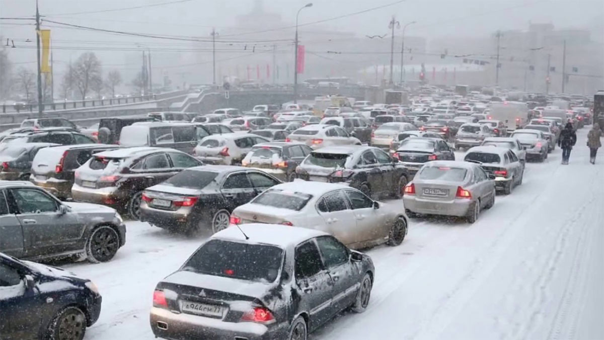 Высота снежного покрова в Москве превысила 10 сантиметров