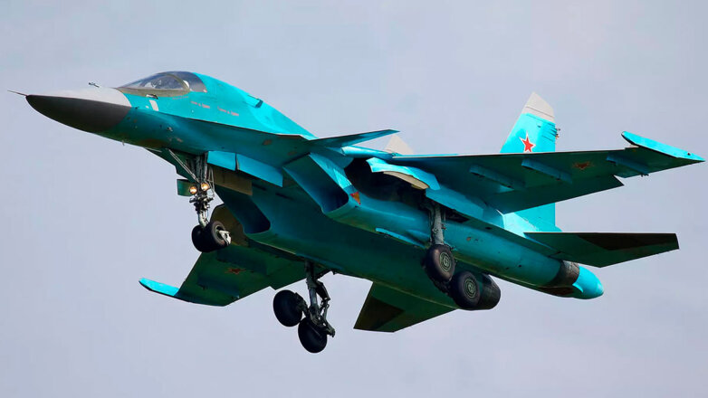 Истребитель Су-34 потерпел крушение в Брянской области