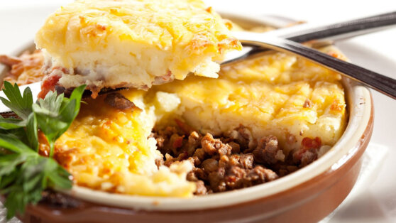 30 минут на кухне: картофельная запеканка с фаршем