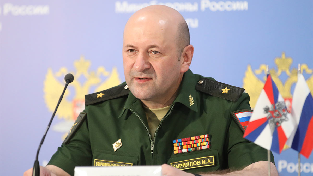 Начальник войск радиационной, химической и биологической защиты Вооруженных сил РФ Игорь Кириллов