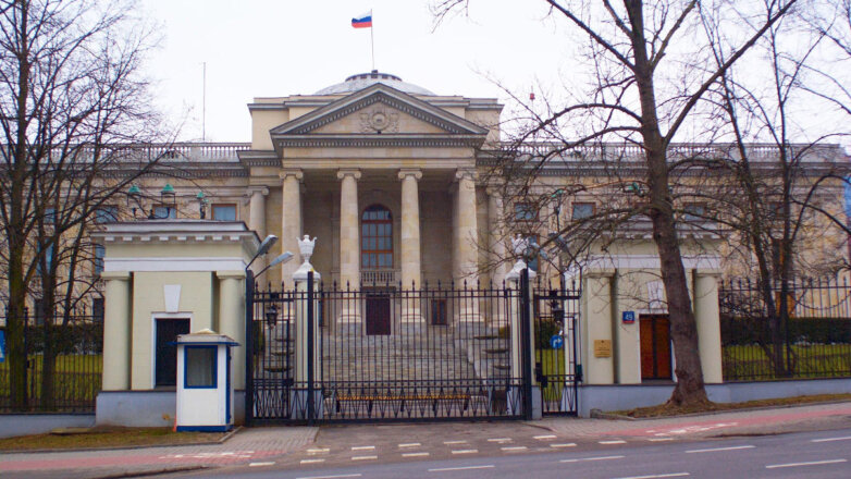 1046110 Здание посольства России в Варшаве Польша