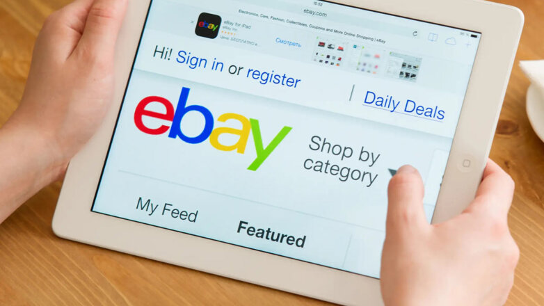 eBay приостановил продажу товаров российскими продавцами