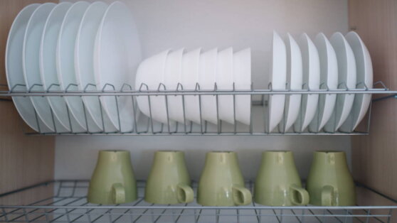 Еще послужит: как привести заржавевшую сушилку для посуды в приличный вид