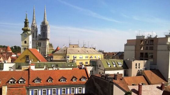 В Хорватии с неба упал неизвестный объект