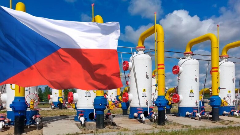 Чешские фирмы с октября получают газ из России