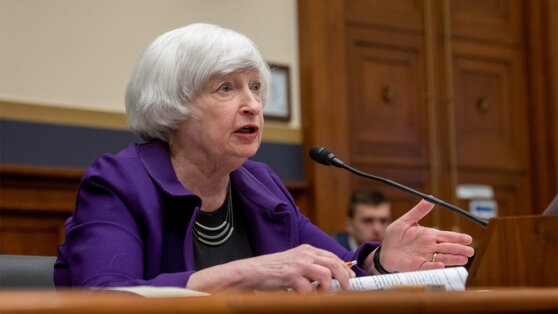 Глава Минфина США заявила о необходимости оценить последствия передачи Киеву активов РФ