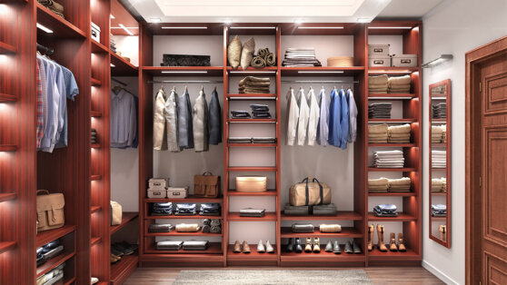 Гардеробный шкаф: как правильно выбрать и где установить