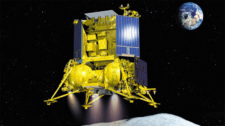 Визуализация автоматической станции «Луна-25»