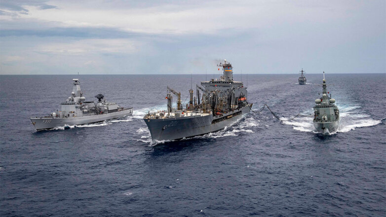 Боевые корабли НАТО вошли в Балтийское море